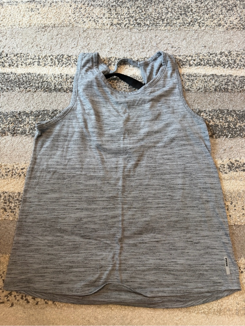 RBX Heather Gray Athletic Tank Top